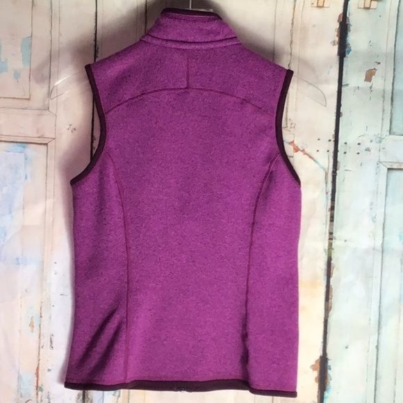 Patagonia Womans S Better Sweater Vest Magenta - Picture 8 of 9